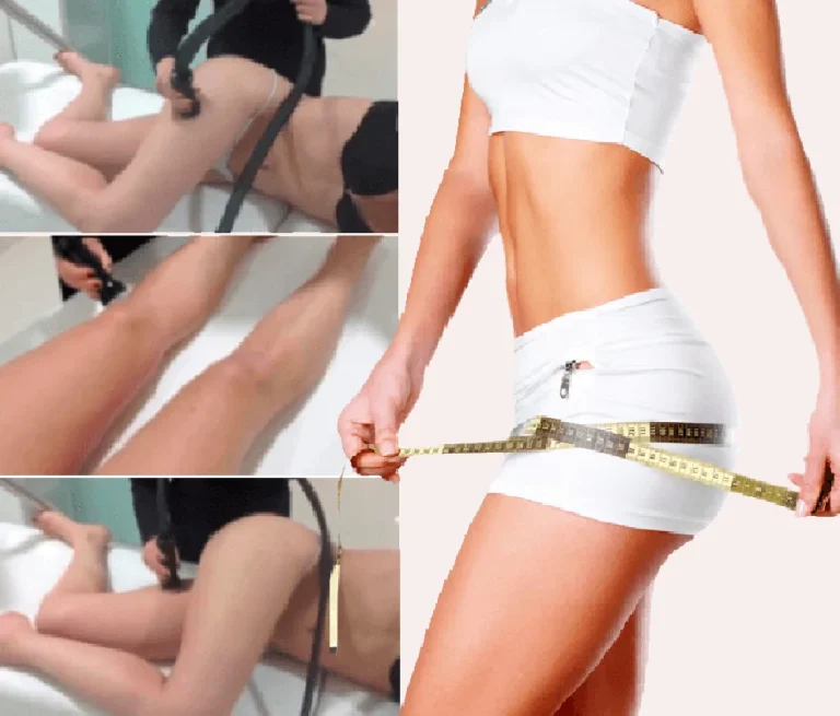 Body and facial treatment with ADC using aesthetic equipment with thermal contrasts for body remodeling and skin improvement.